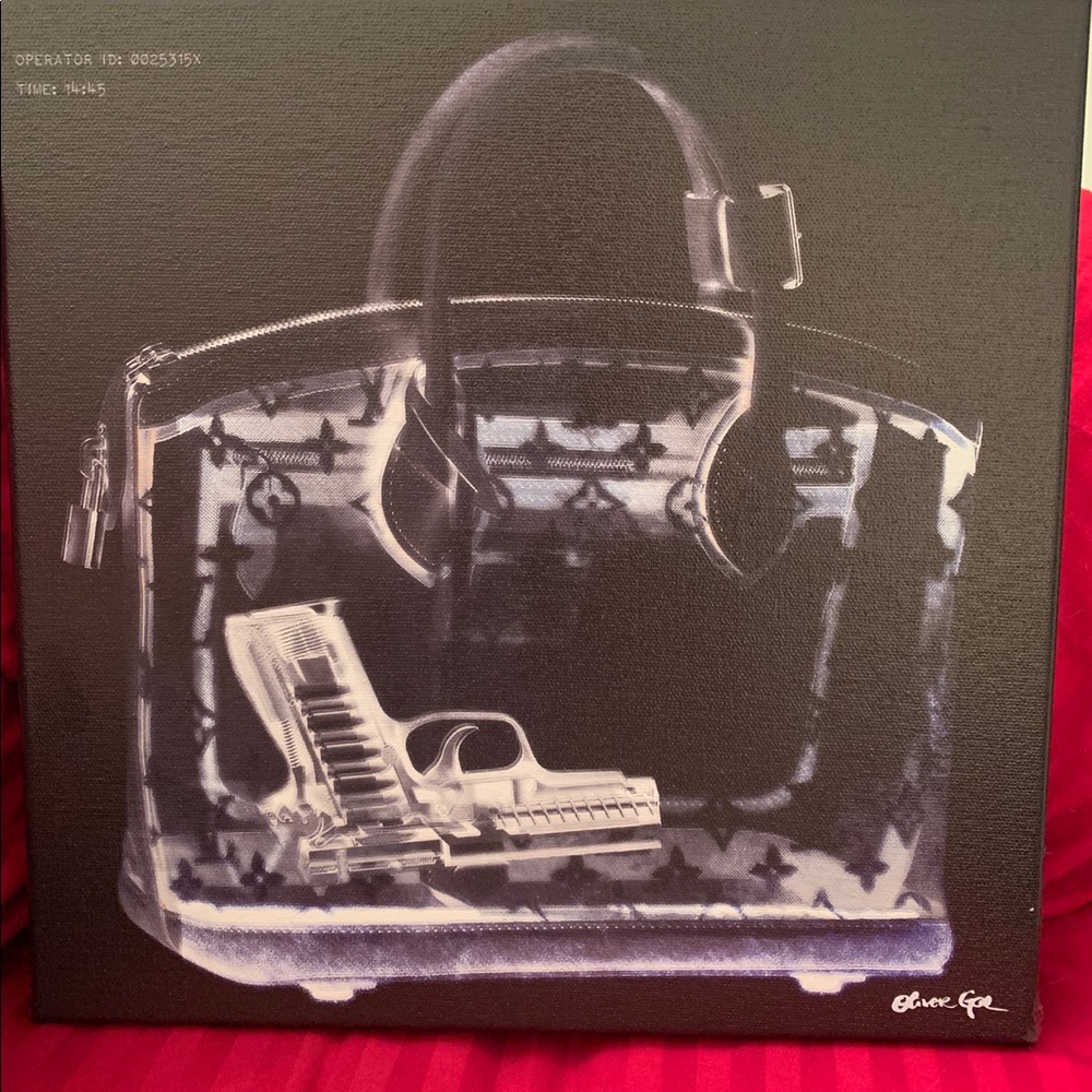 Auth. Oliver Gal ‘Couture X Ray’ Canvas Art 20x20